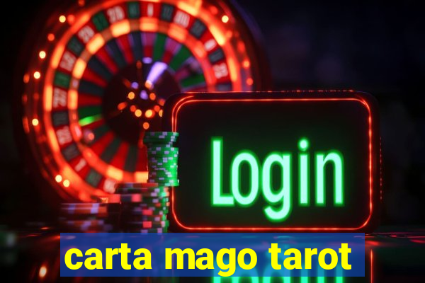 carta mago tarot